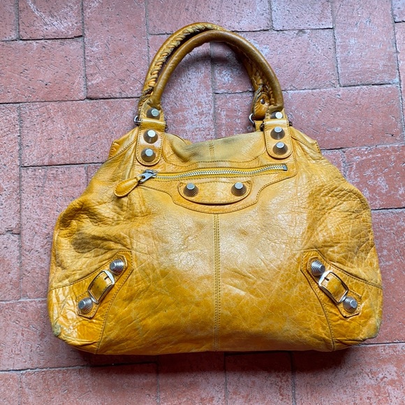 BALENCIAGA I GSH Brief Handbag - Picture 2 of 16